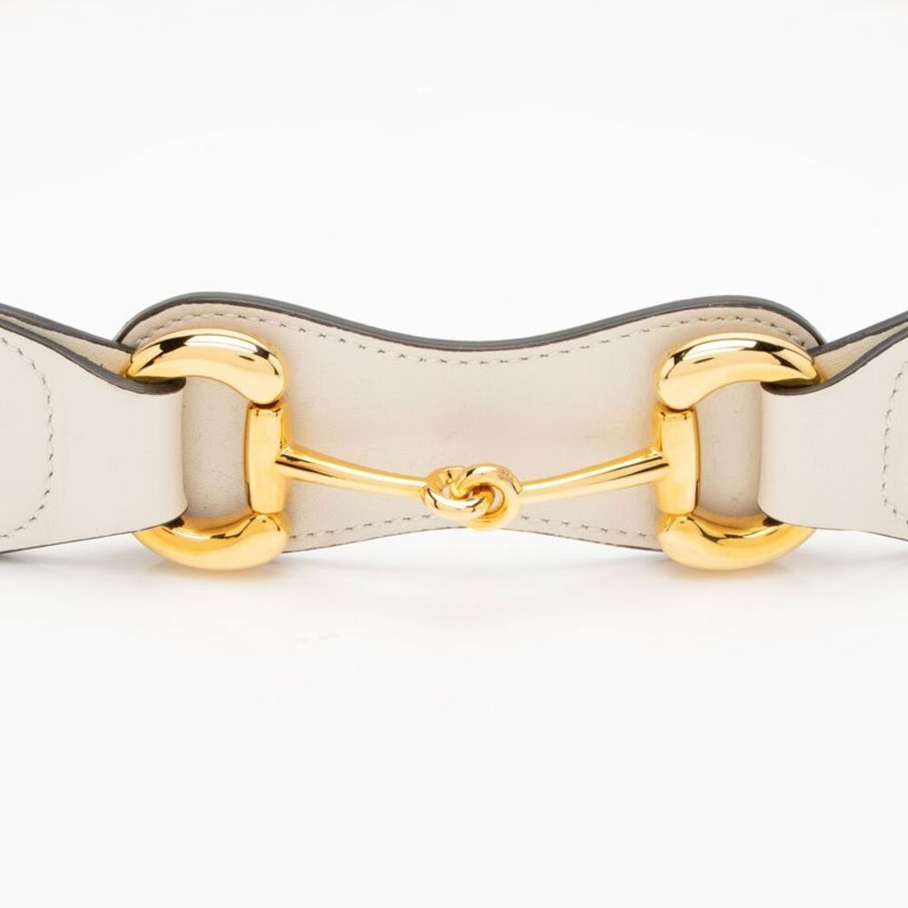 Gucci Smooth Leather Horsebit Belt - Size 34 / 85 - Picture 5 of 5